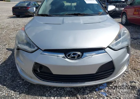 2012 Hyundai Veloster Base W/Black из США, поврежденный, VIN KMHTC6AD2CU061478